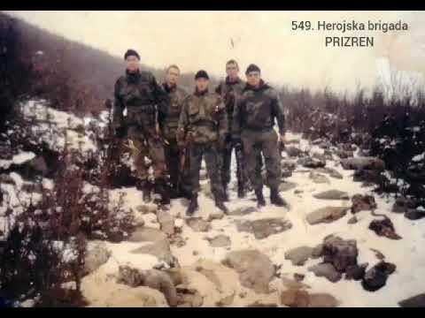 HEROJSKA 549. BRIGADA -PRIZREN 1998/99