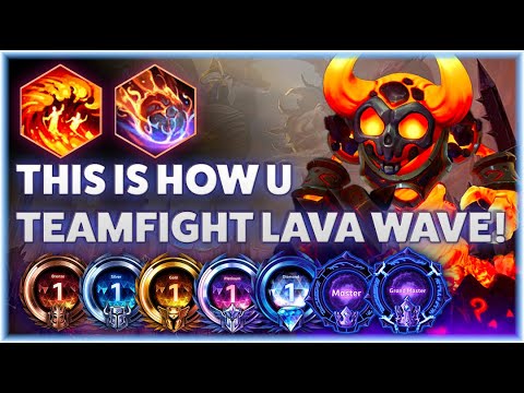 Ragnaros Lava Wave - THIS IS HOW YOU TEAMFIGHT LAVA WAVE! - B2GM Season 3 2024