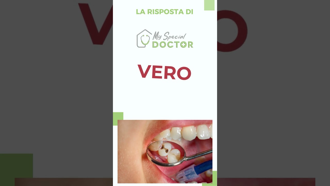 09 - La carie è una malattia infettiva? - My Special Doctor - Vero o Falso?