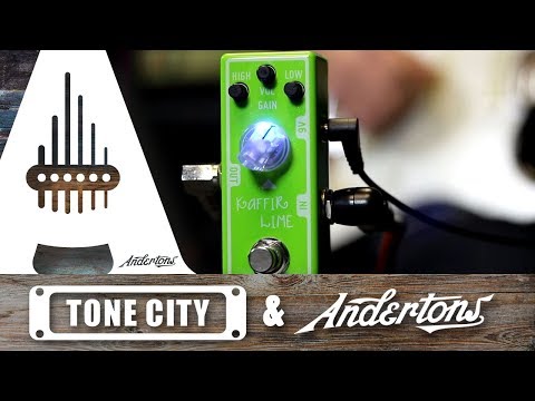 Tone City Kaffir Lime⚡Tube Screamer⚡Style Overdrive With Extended Features image 5