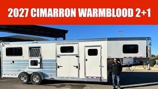 A preview image of the linked video showcasing 2027 Cimarron Norstar Warmblood 2 + 1
