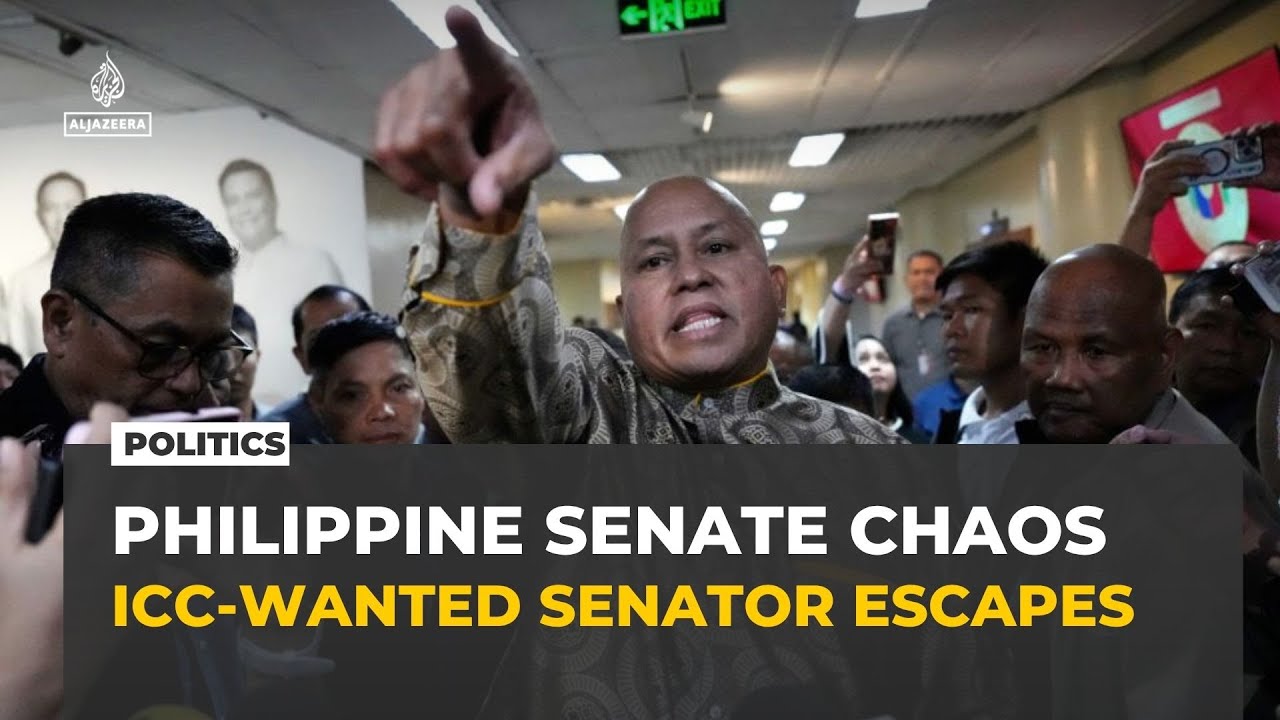 Philippine senator wanted by ICC escapes after shootout inside Senate building