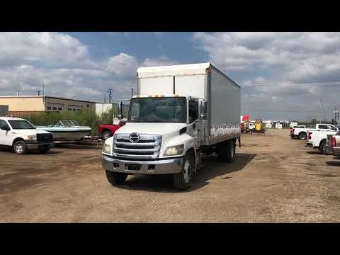 2016 Hino 338 Heavy Box Truck
