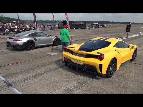 Ferrari 488 Pista vs Porsche 991 GT2 RS