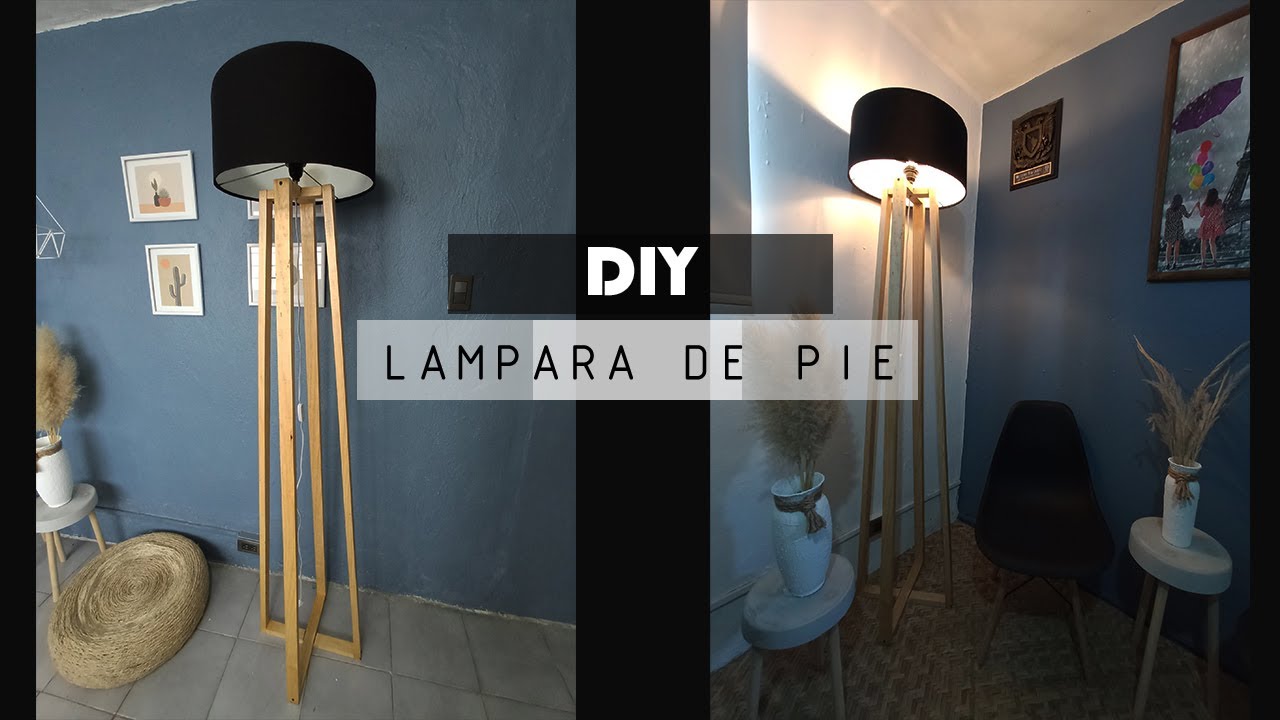 Watch Como hacer LAMPARA de PIE en MADERA 🔨😍 Now Como hacer LAMPARA de PIE en MADERA 🔨😍