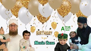 Happy birthday Mazin Raza😍😘grandson of Abdul habib Attari