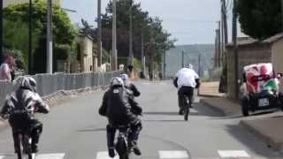 preview picture of video 'Printemps des Oullières - Les 4h de Solex 2014'