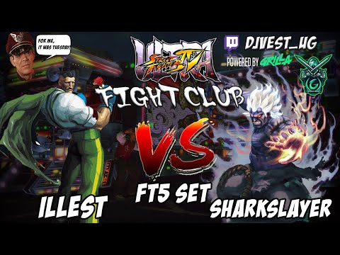 USF4 Fight Club Exhibition Series - illest VS SharkSlayer FT5 Set
