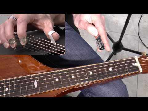 House Of The Rising Sun - Open D Lesson (for weissenborn, dobro, lap steel...)