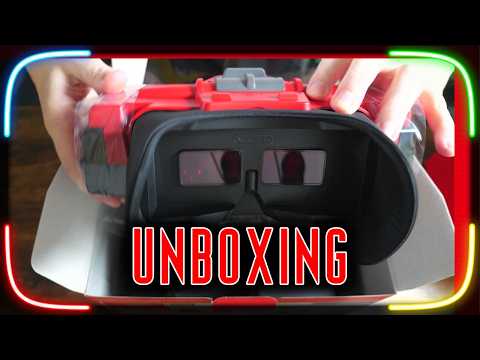 First Virtual Boy Switch Accessory Impressions! Unboxing, Comparison, & More!