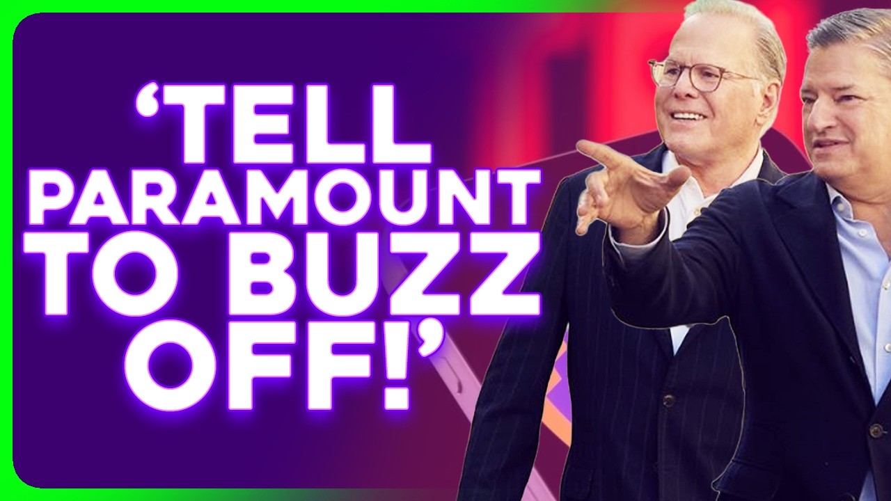 Warner Bros & Netflix CEO's GET CHUMMY Spelling DOOM For David Ellison & Paramount