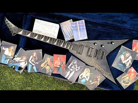 Jackson King V 1986 "Megadeth1" - NOT A REPLICA! Dave Mustaine Original 1986 King V - Serial J2713 image 24