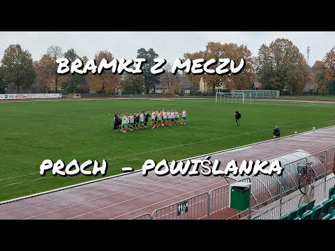 Bramki z meczu Proch Pionki - Powiślanka Lipsko