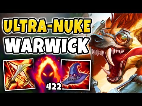 WTF!?! ONE WARWICK Q = 3000+ DAMAGE!?! THERE’S NO ESCAPING THIS!!! (BEYOND OP) - League of Legends