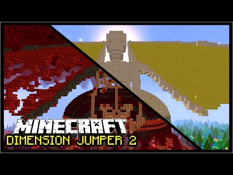 ThnxCya - RETURN TO HEAVEN/HELL! | Minecraft Dimension Jumper 2 Part 1