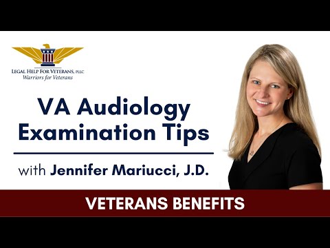 VA Audiology Examination Tips