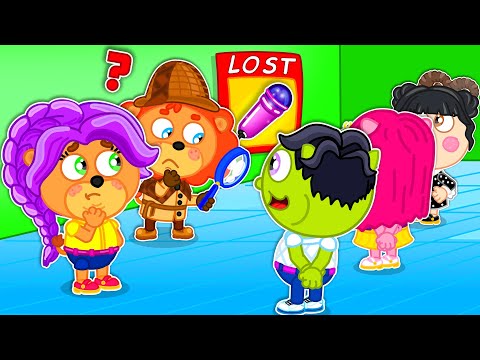 Aslan Yavrusu | Mikrofonu kim çaldı | Çocuklar için çizgi film