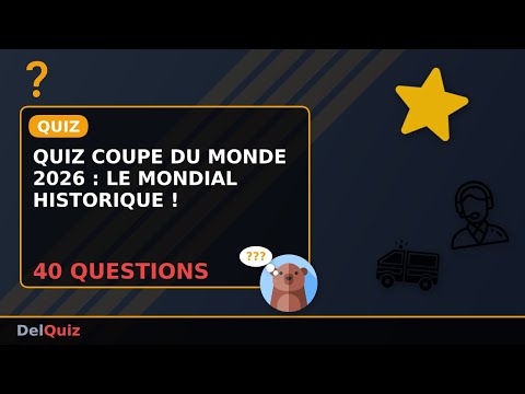 Mondial 2026 : 40 Questions sur la Coupe du Monde aux USA, Canada et Mexique 🌎⚽