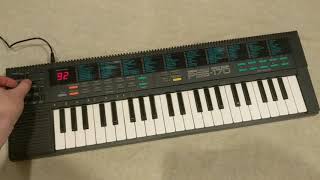 Video thumbnail for Yamaha PSS-170 Portable Keyboard by Scavenge and Sell