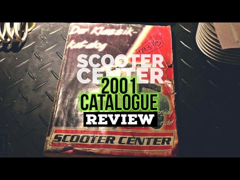 20y SCOOTER CENTER vespa classic catalogue 2001 / review #1/2  / FMPguides - Solid PASSion /