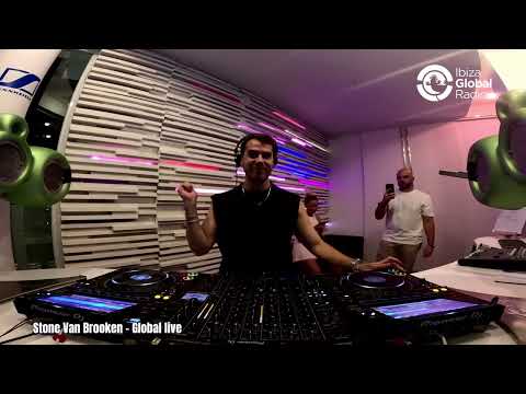 Stone Van Brooken - Live @ Ibiza Global Radio, Ibiza, Spain / Progressive & Melodic Techno DJ Mix