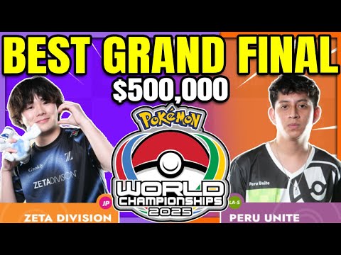 BEST GRAND FINAL EVER $500,000 World Championships 2025 | Pokemon Unite