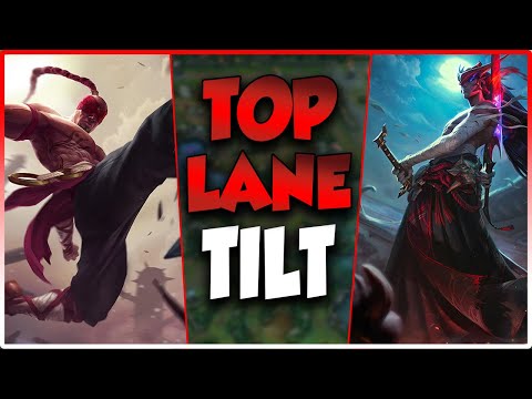 IDK WHO TILTS WHO HARDER TOP LANE BETWEEN ME AND LEE SIN - League of Legends