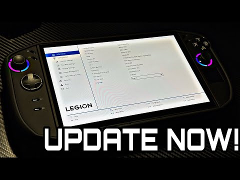UPDATE NOW! New Legion Go 2 BIOS Update
