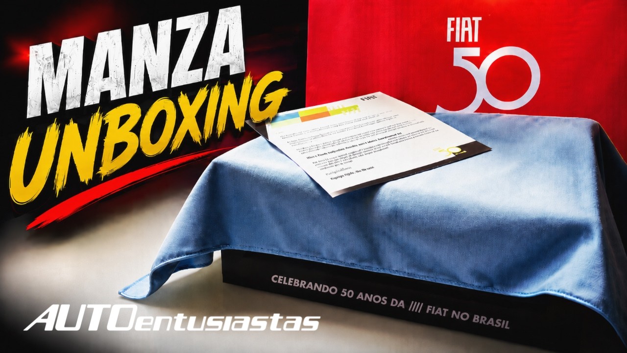 FIAT 50 ANOS: UNBOXING