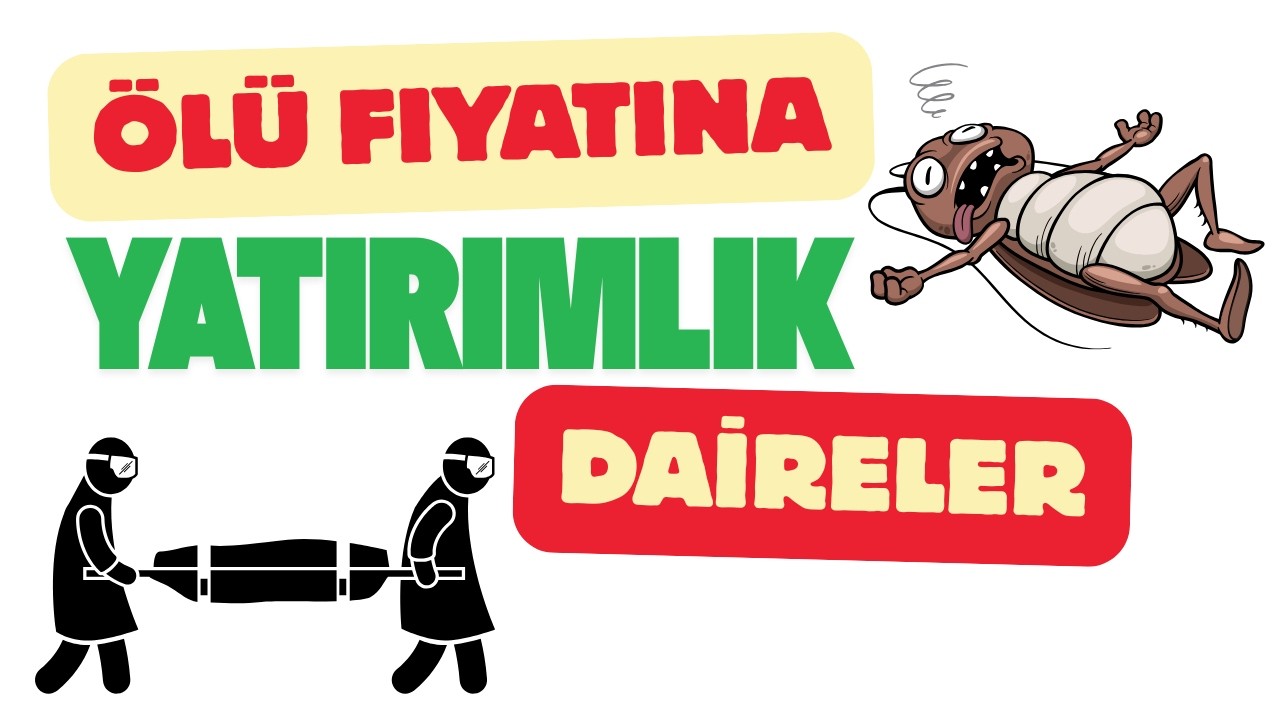 540 Bin TL'ye Yatırımlık 1+1 Daire Ölü Fiyatına Almayı Sevenler İçin Fırsatlar Bitmedi