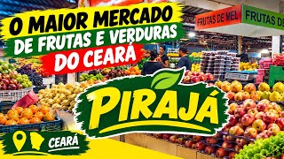 🍎 CONHECI O MAIOR MERCADO DE FRUTAS E VERDURAS DO CEARÁ! 😱🍉 | PIRAJÁ 29 de setembro de 2026
