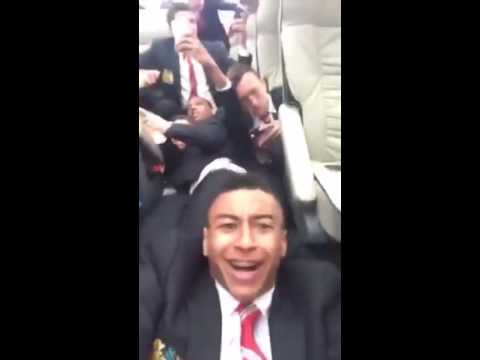 Man Utd Team Bus Attack (West Ham) - Lingard Footage From Bus