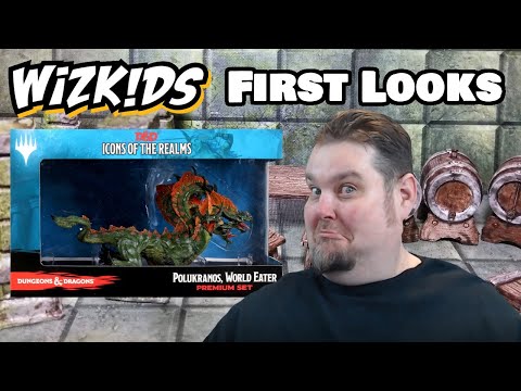 Dungeons & Dragons Icons Of The Realm First Look --- Polukranos, World Eater (Hydra)