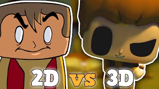 WIZARD'S CLONE - 2D vs 3D (Ft. Charlie Grubel)