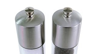 How to Refill - Cole & Mason Everyday Salt & Pepper Shaker Gift Set (H311703U)