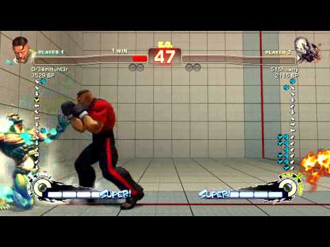 SSF4 Dudley (Dr34mHunt3r) vs. Seth (S15hawny) Endless Battle