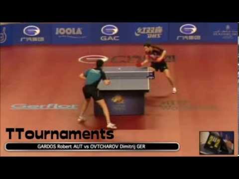 Robert Gardos Vs. Dimitrij Ovtcharov: 1/8 Final: Qatar Open 2014