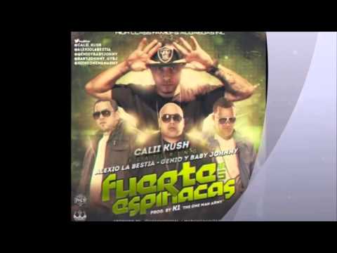 Calii Kush Ft Alexio La Bestia Y Genio & Baby Johnny -- Fuerte Sin Espinacas