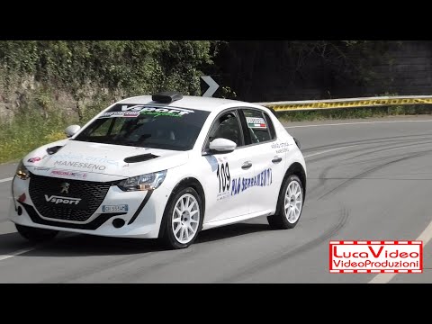 40° Slalom Mignanego-Giovi 2022 D.Balestrero 208 Rally4 A2000 - Passaggi esterni