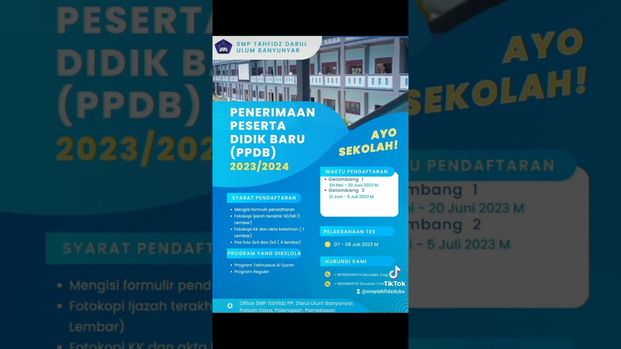 Brosur PPDB Tahun 2023-2024