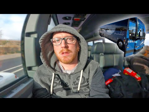 Guy Takes The Longest Greyhound Bus Route In America And You Can See The Life Slowly Drain From His Face