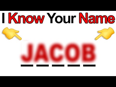 I Will Show You Your Name In This Video..