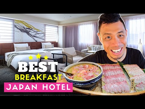 下榻日本酒店，享用令人難以置信的日式自助早餐 (Staying at Japan Hotel w/ Unbelievable Japanese Breakfast Buffet)