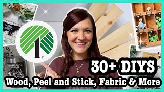 🤯30+ Dollar Tree DIYs to try NOW! Peel and Stick, Wood Crates, Wood Hacks and More!