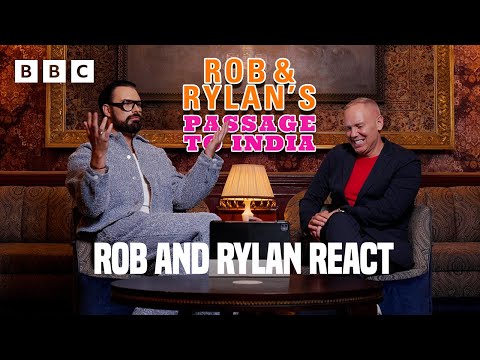 Rob & Rylan REACT to their best bits from India! 😂🇮🇳 | Rob and Rylan’s Passage to India - BBC