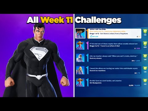 Fortnite All Week 11 Challenges Guide Epic and Legendary Quests