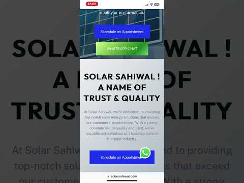 Best Solar Energy Company in Sahiwal