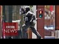 Sydney cafe hostages held by gunman - YouTube