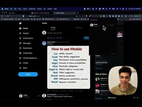 Connecting your Twitter account to the Drippi.ai Chrome extension