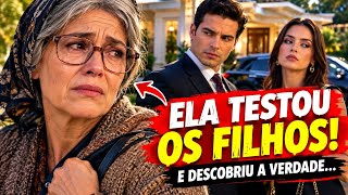 Milionária Se Disfarçou de Idosa Para Testar os Filhos… Mas Descobriu Uma Verdade Dolorosa